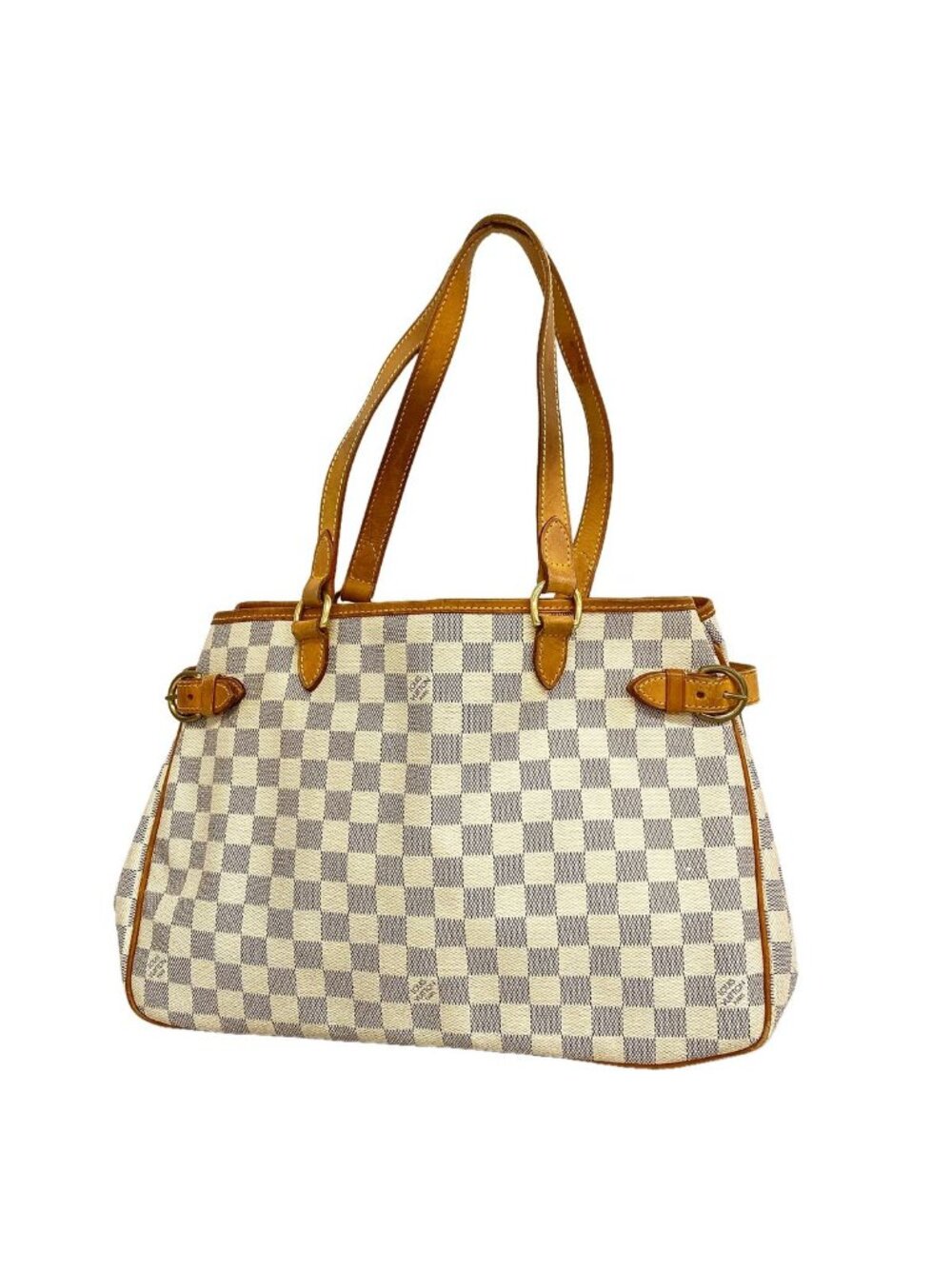 Louis Vuitton Tote Damier Azur Batignolles Horizon Tal White